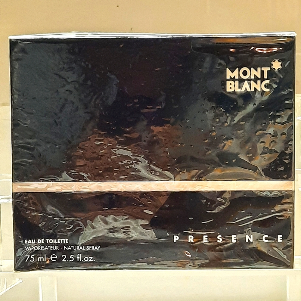 NEW | RARE Vintage Presence (for Men) by Mont Blanc Natural Vaporisateur